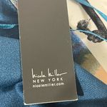 Nicole Miller New York Floral Slip Maxi Dress With Pockets Small Fall Colors NWT Photo 8