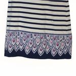 Lilly Pulitzer Dress XS Beacon Striped Peacock Nautical Preppy Old Money Classic Photo 2