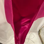 Vintage 90’s sexy pink square neck midi dress Renee Dumar saks skinny ssatin Size 12 Photo 5