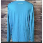 Hang Ten  Teal Rashguard Sun Shirt‎ Long Sleeve Stretch  Zipper Pocket Womens S Photo 1