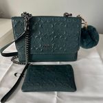 Coach Embossed Klare Crossbody Bag And Matching Wristlet Photo 3