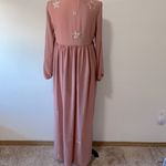 Chaser maxi dress with beaded stars dusty rose size L NWT Photo 12