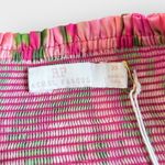 Rachel Parcell NEW Smocked Blouse Womens XS Pink Multi Floral Long Sleeve Top Photo 2