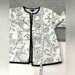 Dressy women’s cotton jacket 🌸 Black Size L Photo 6