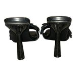 New York & Company Chana Flower Women's Heels size 7 like new Black Photo 3