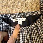 The Nines By Hatch Sz Large Black Plaid Maternity Ruffled Coastal Cowgirl Dress Photo 2
