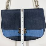 Michael Kors  Sloan Blue Denim Crossbody Shoulder Bag Purse Gold Chain Retro Y2K Photo 10