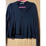 BKE Red By Black Long Sleeve Top Woman’s Size Large Photo 2