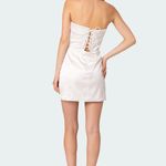 Edikted  Fold Over Satin Corset Mini Dress Photo 1