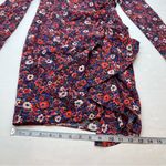 Veronica Beard  Louella Berry Floral Print Silk-Satin Mini Dress 4 NEW *TINY FLAW Photo 14