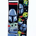 Disney Star Wars Crew Socks The Mandalorian Grogu Baby Yoda Mens Womens Fun Gift Photo 0