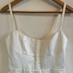 Lovers + Friends Troy Mini Dress White Satin Size X-Small Photo 4