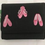 Ballerina Wallet Embroidered Pink Ballet Slippers Photo 0