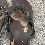 Roxy Black and Brown Sandals Photo 7