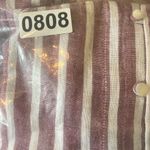 Rails  Thea Milos Stripe Red White Linen Tie‎ Front Button Down Top Sz S Photo 8