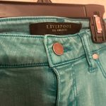 Liverpool  Bermuda Shorts Fanfare Blue Size 2 Photo 4