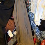 SKIMS RARE army green  lounge tank maxi dress Photo 0