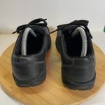 Keen  Women 8.5 Presidio Black Leather Hiking Work Lace Up Shoes Casual Comfort Photo 2