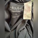 Isabel Maternity | Full Coverage Belly Banded Bike Shorts | Size Large Black Photo 3