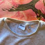 Aritzia tna sweatfleece heather grey cotton ribbed short sleeve top Photo 7