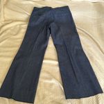 None Vintage selvage denim jeans size 8 high rise wide straight leg crisp denim new Photo 1