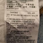 Levi's 501 Button Fly Cut Off Mom Denim Jean Shorts Size 28 Photo 7