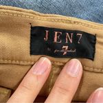 7 For All Mankind Tan Faux Suede Skinny Leggings Pants Womens 2 Fall Casual Photo 4