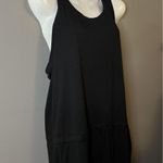 Xersion Dress Womens Medium Tall Black Racerback Tank Drawstring Pockets Active Photo 3