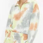 Lou & grey  tie dye quarter zip sweater small Photo 0
