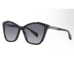 Rag and Bone NWOT Black Pearl Grey Gradient Eyewear Sunglasses with Sunglass Case Photo 1