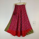 Reversible Wrap Maxi Skirt BINS311 Photo 0