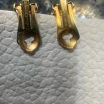 Christian Dior Authentic Dior Vintage Rhinestone Clip-On Earrings | Gold Plated Photo 3