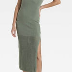 Universal Threads Women's Midi Sweater Dress Green maxi small- Universal Thread New Photo 0