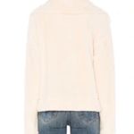 Free People Movement Dazed High Neck Full Zip Sherpa Ivory Fleece Photo 1