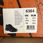 Works by Red wing black leather Worx by Red Wing safety toe athletic shoes. 9.5 Photo 4