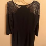 Sandro black lace mini dress Photo 2