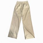 Avec Les Filles  Cream Wide Leg Pants 12" rise
32" inseam 9.5" leg opening Size 4 Photo 1