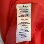 Lulus Blissful Love Coral Pink Cutout Mini Skater Dress Photo 6