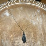 Sterling Silver Mother of Pearl Leaf 925  Necklace Photo 7