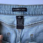 Sincerely Jules Green Cargo Pants Utility Style Blue Size 29 Photo 2