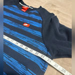 Nike  Sweatshirt Size XL Men’s Women’s Crewneck Stripes Blue Pullover Photo 4