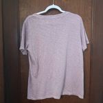 Marine layer  Boyfriend V-Neck in Heather Rose Size M Photo 3