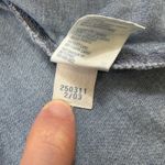 Tommy Hilfiger VINTAGE 2003  Denim Top Shirt Womens 16 Sleeveless Button Pockets Photo 3