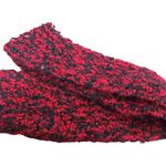 handmade black and red scarf Photo 2