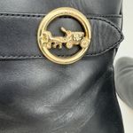 Coach  Black Leather Tania Bootie 9.5 Photo 10
