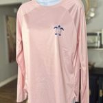 Simply Southern Pale Pink Women’s Long Sleeve Polyester Shirt in Sz Medium Photo 1