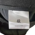 EXPRESS Faux Leather Flare Trouser Pants Womens 4 Black High Rise Y2K Mob Wife Photo 6