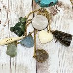 Vintage VOGUE Runway Precious Stones Necklace Photo 11