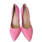 Chase and Chloe  Los Angeles Barbie Pink Point Toe Faux Patent Leather Heel size 7 Photo 1