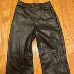 ZARA Leather Pants Photo 1